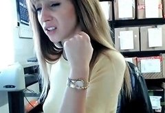 Caught In The Office Free Girls Masturbating Porn Video 91